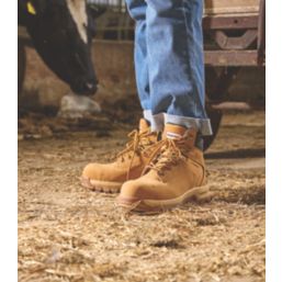 Hunter  Size 6  Honey Waterproof  Safety Boots