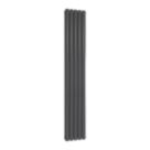 Reina Elips Double 1800mm x 300mm 3108BTU Anthracite Vertical Designer Radiator