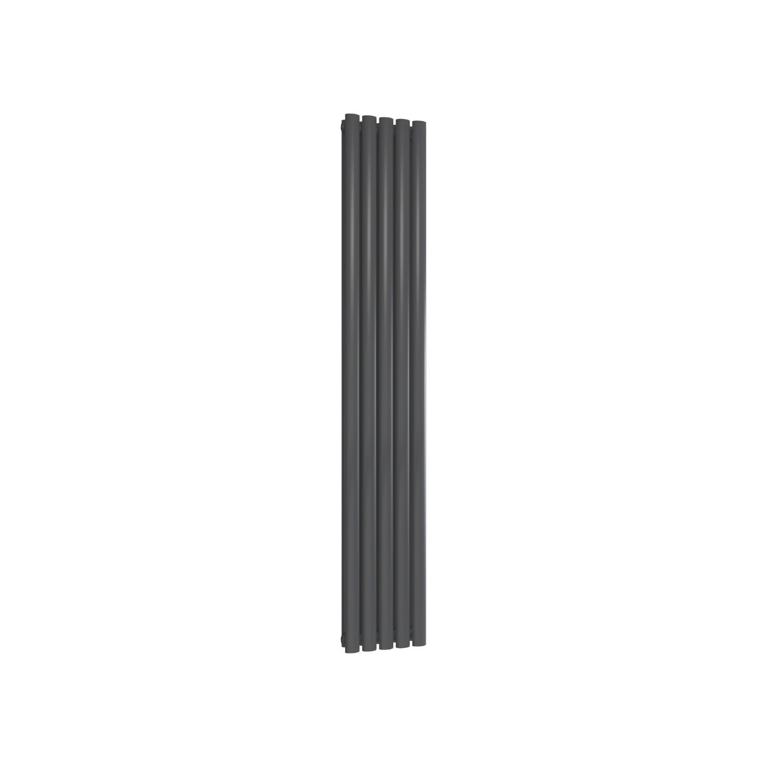 Reina Elips Double 1800mm x 300mm 3108BTU Anthracite Vertical Designer Radiator (110EE)