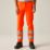 Regatta Pro Contract Stretch Action Trousers Orange 34" W 31" L
