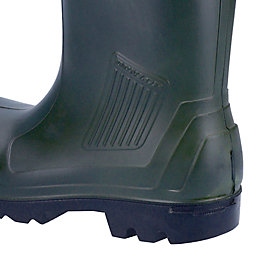 Dunlop Purofort Professional Metal Free  Non Safety Wellies Green Size 11