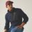Regatta Frankie Borg Half Zip Fleece Navy/Black  2X Large 46-48" Chest
