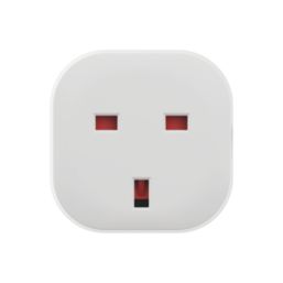 Calex  13A Smart Plug-Through Adaptor White