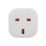 Calex  13A Smart Plug-Through Adaptor White