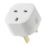 Calex  13A Smart Plug-Through Adaptor White