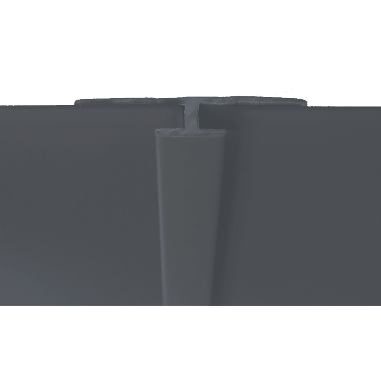 Splashwall H-Joint Matt Jet 2440mm x 4mm (110RK)