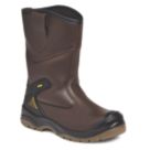 Apache AP305 Size 6  Brown Waterproof Steel Toe Cap Safety Rigger Boots