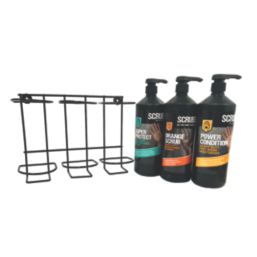 Scrubb   Wall Cradle with Hand Cleaning Products