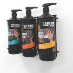Scrubb   Wall Cradle with Hand Cleaning Products