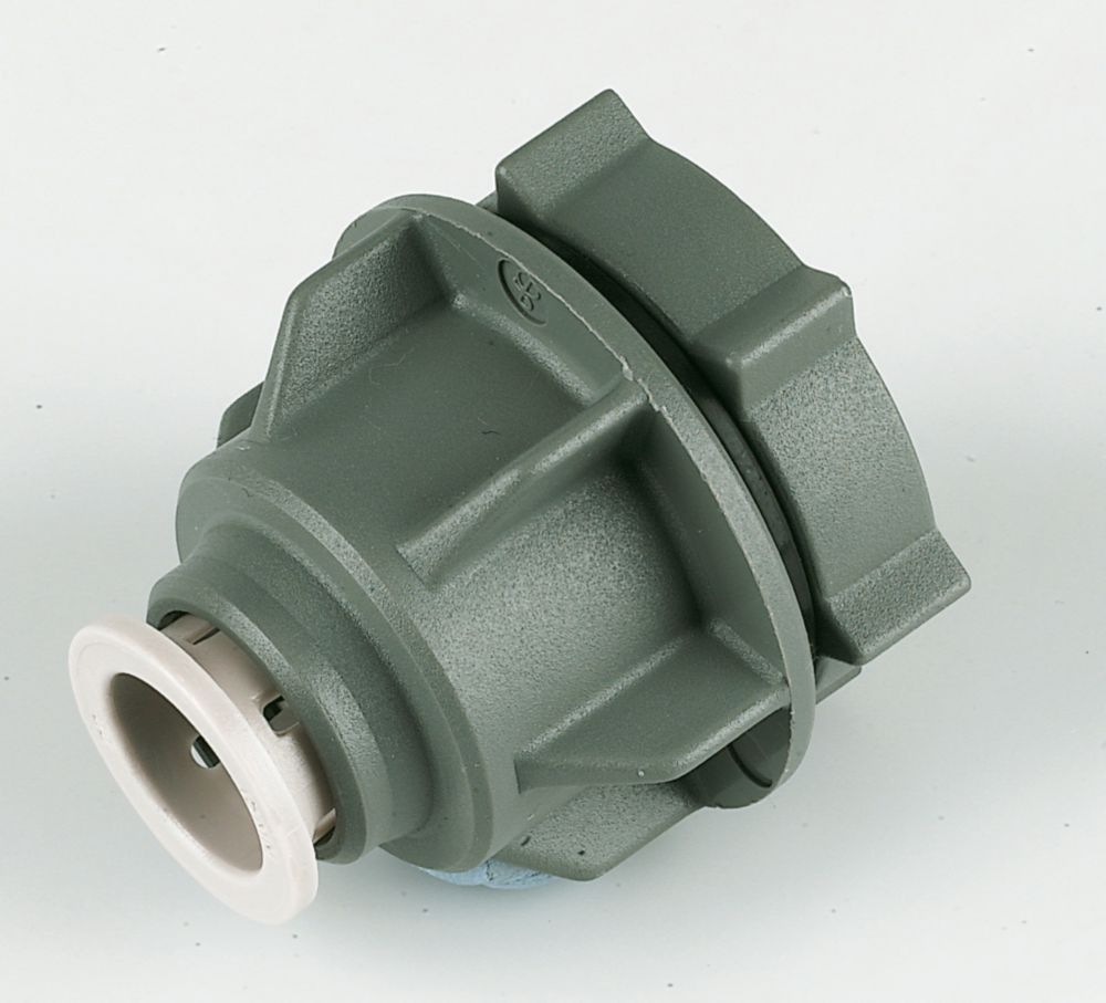 JG Speedfit  Plastic Push-Fit Tank Connector 15mm - 4