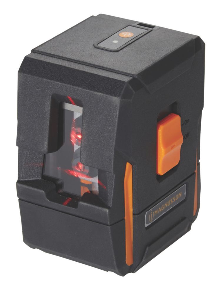 DeWalt DW088K-XJ Red Self-Levelling Cross-Line Laser Level - Screwfix