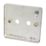 Hager WRDRP2BSKIT 2-Gang Modular Dimmer Switch Brushed Steel