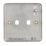 Hager WRDRP2BSKIT 2-Gang Modular Dimmer Switch Brushed Steel