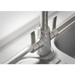 Bristan Acorn Easyfit Mono Sink Mixer Chrome-Plated 1 Pair