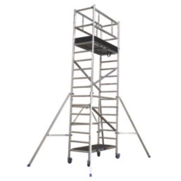 Werner Pro Plus Single Depth Aluminium Tower 0.6m x 1.5m x 3.4m