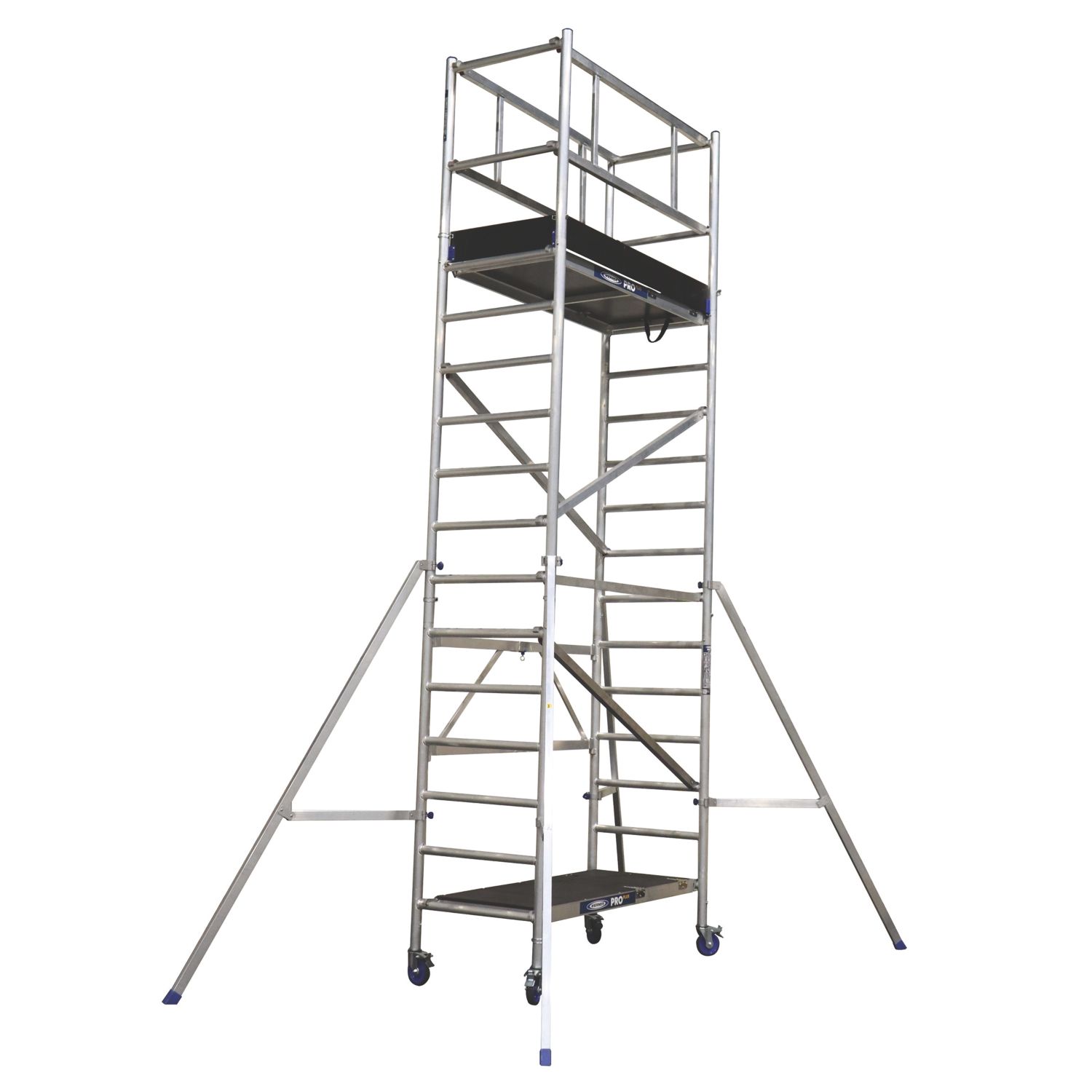 Werner Pro Plus Single Depth Aluminium Tower 0.6m x 1.5m x 3.4m (111HA)