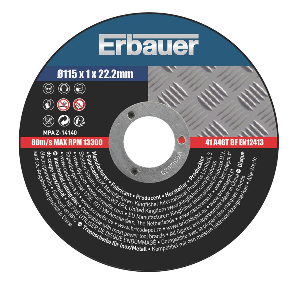 Screwfix on sale grinder blades