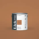 LickPro  Eggshell Orange 02 Emulsion Paint 2.5Ltr