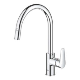 Refurb Grohe StartEdge 30553000 Single Lever Kitchen Sink Mixer Tap Chrome