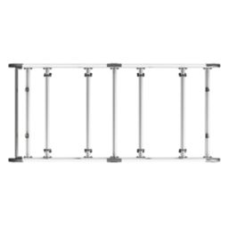 Van Guard  Volkswagen Transporter T6 2015 on Roof Rack - 7-bar ULTIRack+ L1 H1 Twin Door