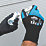 Wonder Grip WG-422 Bee-Smart Protective Work Gloves Blue / White Large