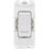British General Nexus 800 Grid 20A Grid DP Boiler Switch White