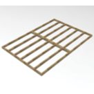 Forest  11' 6" x 8' Timber Shed Base with Assembly