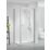 Triton Neo Six  Framed Square Pivot Door Shower Enclosure  Chrome  900mm x 900mm x 1850mm