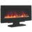 Be Modern Amari Black Remote Control Wall-Mounted or Freestanding Electric Fire 960mm x 450mm