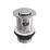 ETAL Slotted Push Button Basin Waste Chrome 60mm