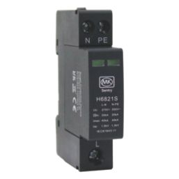MK Sentry H6821S 1P+N  Type 2 SPD 40kA