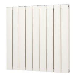 Glow 600mm x 625mm 2705BTU White Horizontal Designer Radiator