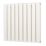 Glow 600mm x 625mm 2705BTU White Horizontal Designer Radiator