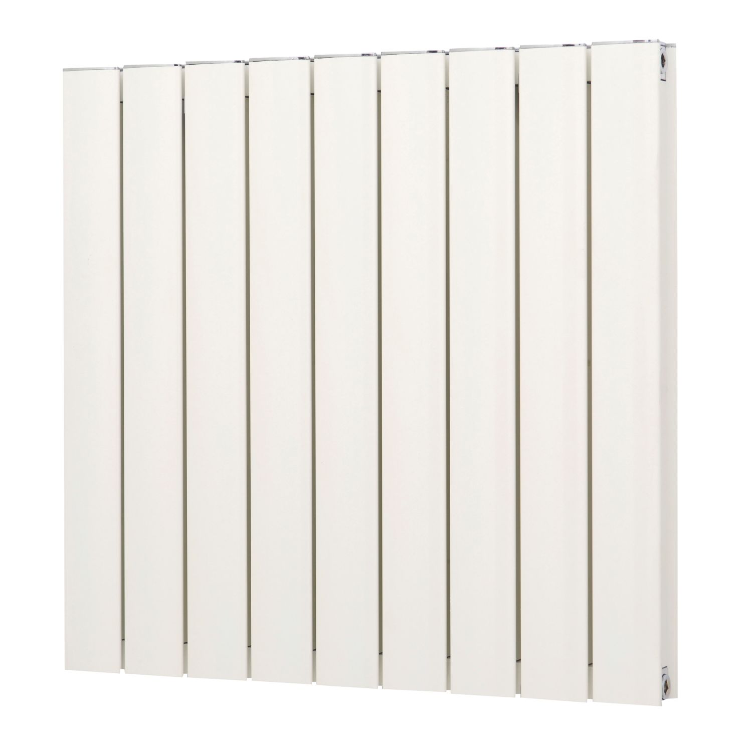 Glow 600mm x 625mm 2705BTU White Horizontal Designer Radiator (1120F)
