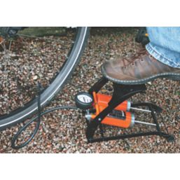 RAC Double-Barrel Foot Pump