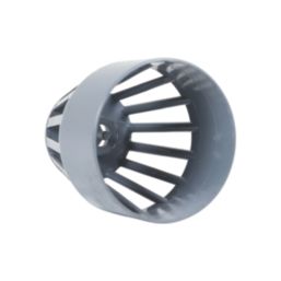 FloPlast  Vent Terminal Grey 110mm