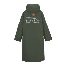 Regatta Adult Waterproof Changing Robe Dark Khaki Small / Medium Size 61.4" Chest