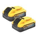 Refurb DEWALT DCBP518H2-XJ 18V 5.0Ah Li-Ion PowerStack Battery Kit 2 Pack