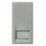 Knightsbridge  Modular Master Telephone Socket Grey with Grey Inserts