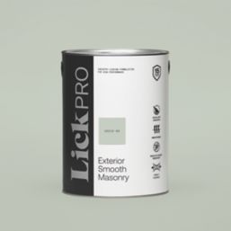 LickPro 5Ltr Smooth Green 09 Masonry Paint