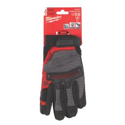 Milwaukee  Demolition Gloves Black/Red Medium