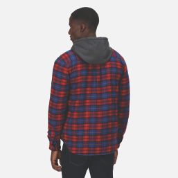 Regatta Siege  Shirt Jacket Classic Red Check Small 37.5" Chest
