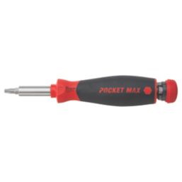 Wiha PocketMax  Screwdriver & Bits 9 Piece Set