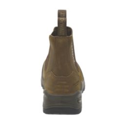 DEWALT Endure Size 8  Palm Brown Water-Resistant  Safety Dealer Boots