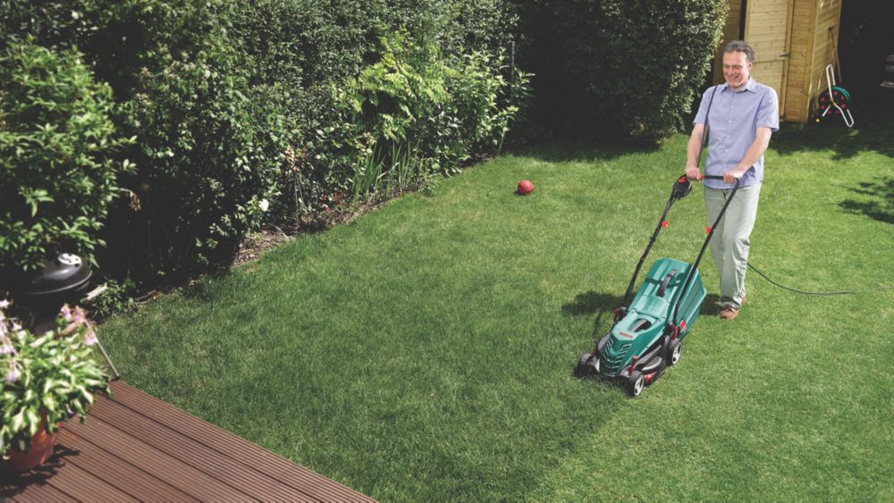 Screwfix discount bosch lawnmower