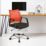 Nautilus Designs Calypso Medium Back Task/Operator Chair Orange