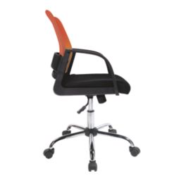 Nautilus Designs Calypso Medium Back Task/Operator Chair Orange