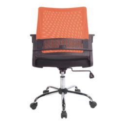 Nautilus Designs Calypso Medium Back Task/Operator Chair Orange