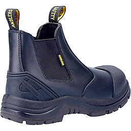 Amblers AS306C Metal Free  Safety Dealer Boots Black Size 6