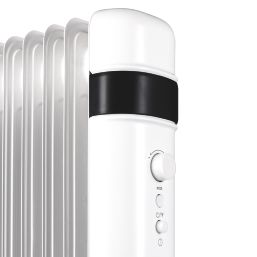 TCP  Freestanding Smart Wi-Fi Oil-Filled Radiator White 2500W